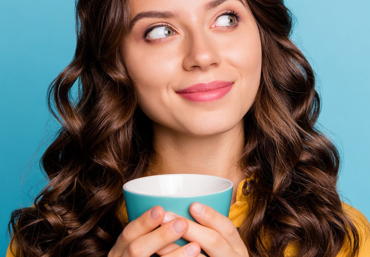 رنگ موی قهوه - رنگ موی طبیعی با قهوه