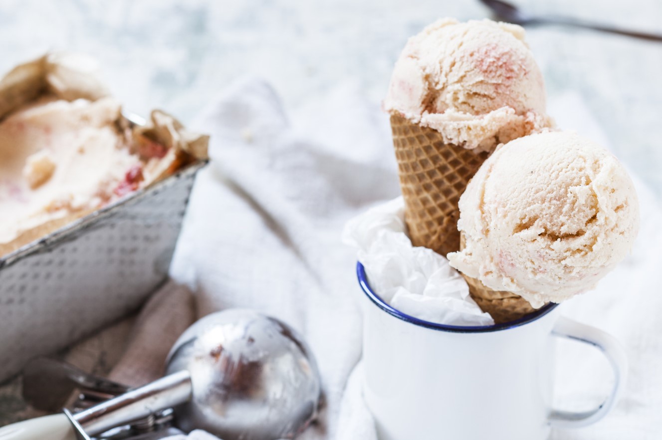 بستنی با شیر - طرز تهیه بستنی خانگی با شیر