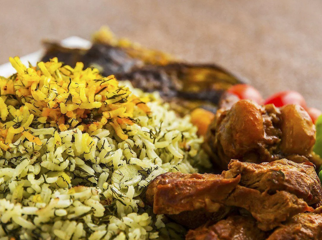 ناهار ظهر جمعه شوید پلو با گوشت