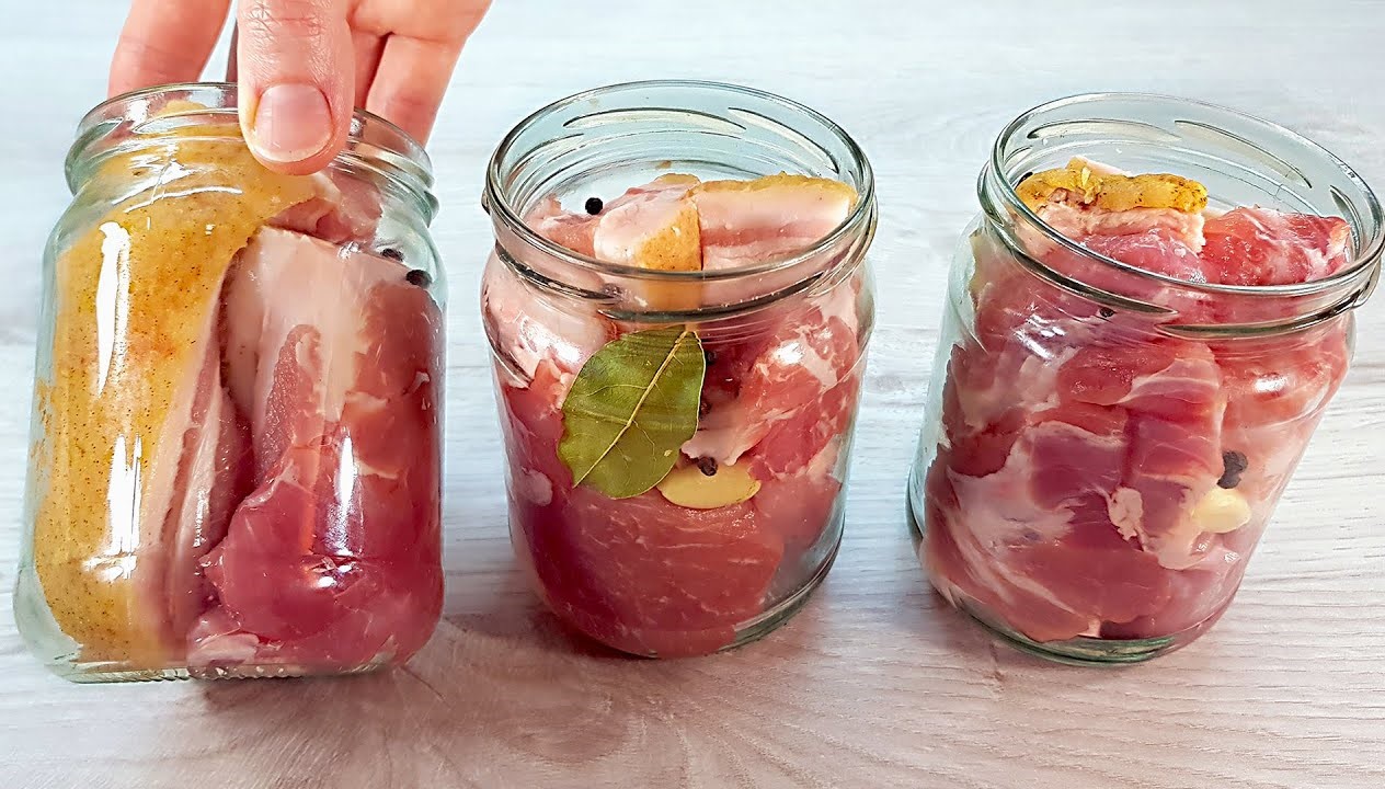 روش پخت گوشت در شیشه خوشمزه و لذیذ برای کودکان و بیماران